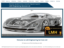 Tablet Screenshot of lmh-engineering-services.co.uk